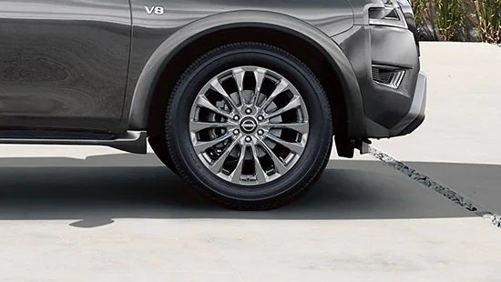 2023 Nissan Armada wheel and tire | Valley Nissan in Longmont CO