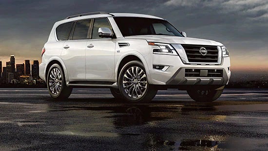 2023 Nissan Armada new 22-inch 14-spoke aluminum-alloy wheels. | Valley Nissan in Longmont CO