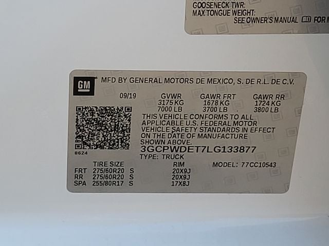 2020 Chevrolet Silverado 1500 RST