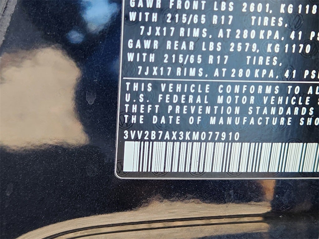 2019 Volkswagen Tiguan 4Motion