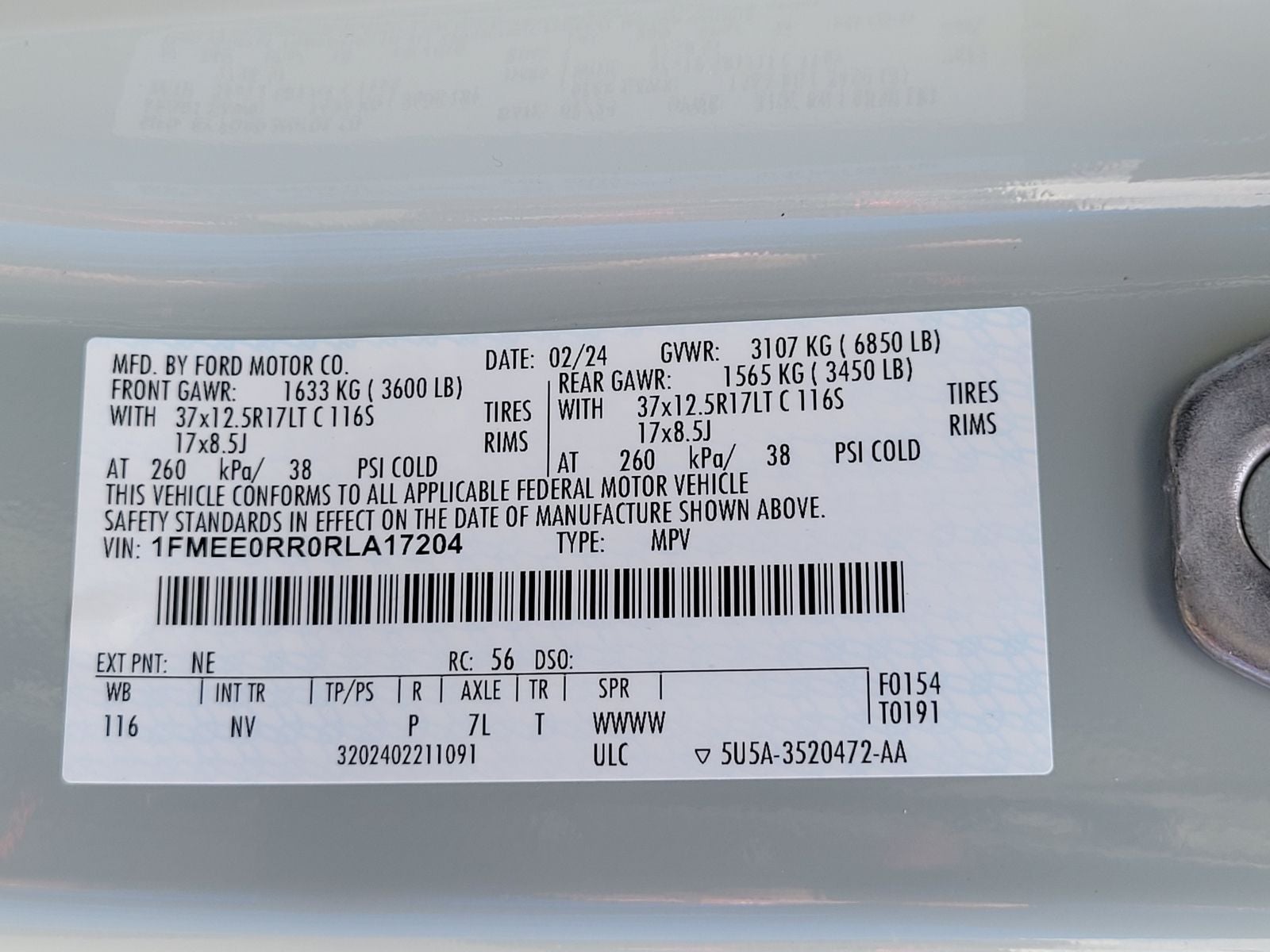 2024 Ford Bronco Raptor