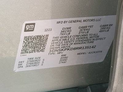 2024 Chevrolet Tahoe Z71