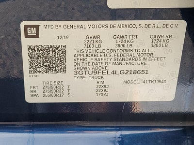 2020 GMC Sierra 1500 Denali