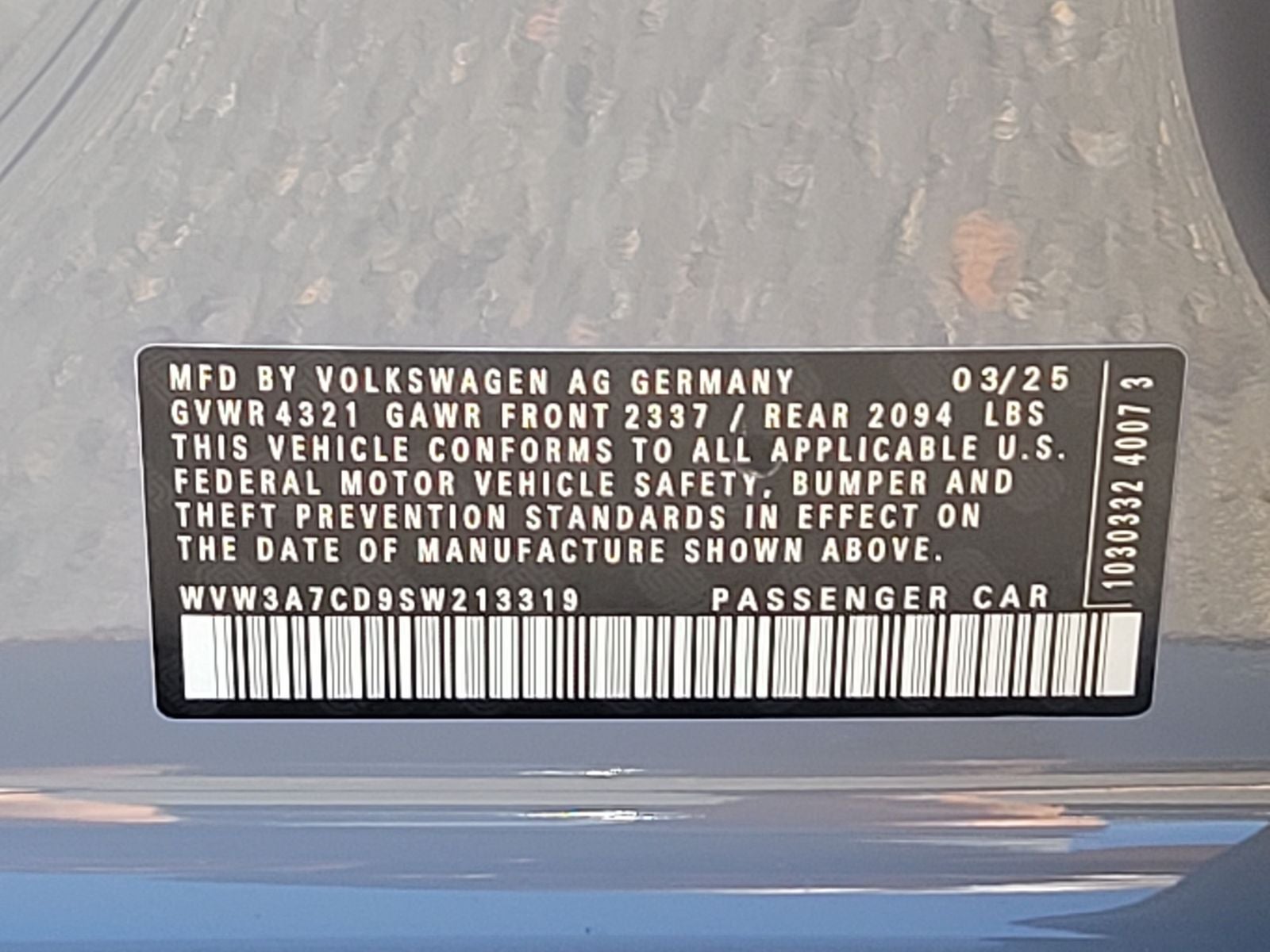 2025 Volkswagen Golf GTI 2.0T SE