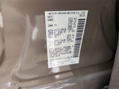 2021 Nissan Titan PRO-4X