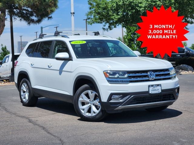2018 Volkswagen Atlas 3.6L V6 SE