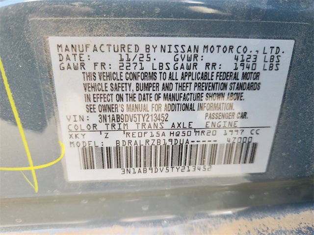 2026 Nissan Sentra SR