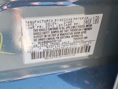2027 Nissan Sentra SR