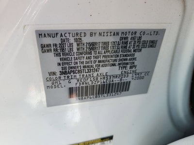 2026 Nissan Kicks SV