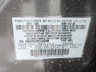 2026 Nissan Kicks SV