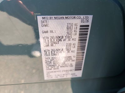 2026 Nissan Pathfinder Rock Creek