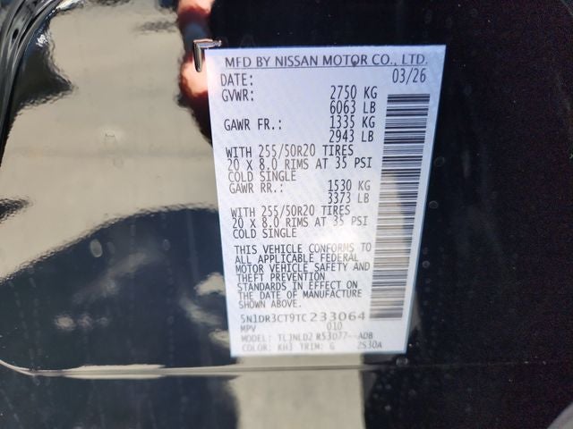 2026 Nissan Pathfinder SL