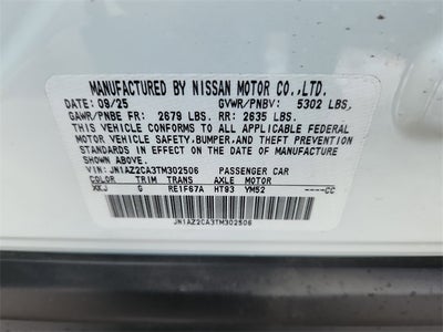 2026 Nissan LEAF SV+