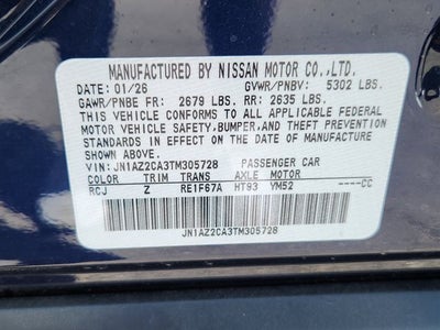 2026 Nissan LEAF SV+