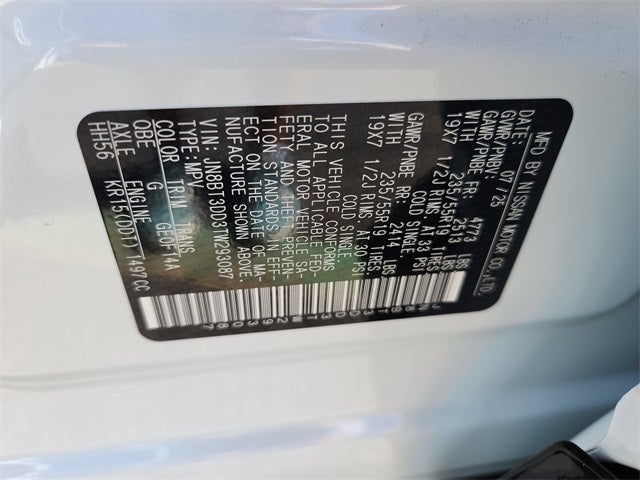 2026 Nissan Rogue Platinum