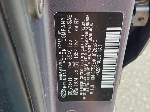 2012 Hyundai Accent 5-Door GS