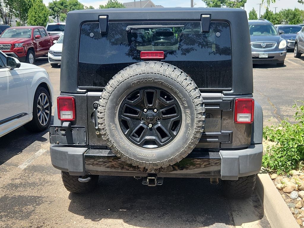 2017 Jeep Wrangler Willys Wheeler