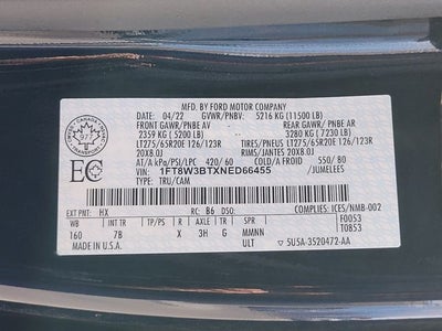 2022 Ford F-350SD Platinum