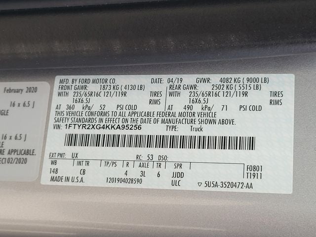 2019 Ford Transit-250 Base