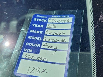 2016 Chevrolet Silverado 1500 LTZ 1LZ