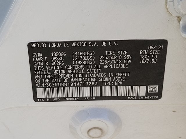 2022 Honda HR-V Sport