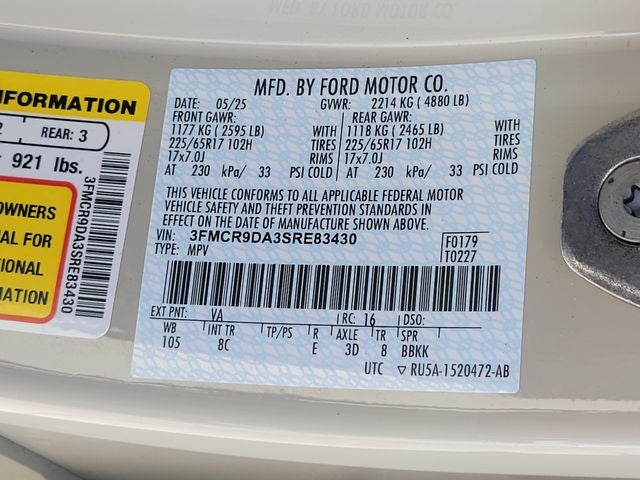 2025 Ford Bronco Sport Badlands