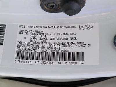 2023 Toyota Tacoma TRD Pro V6