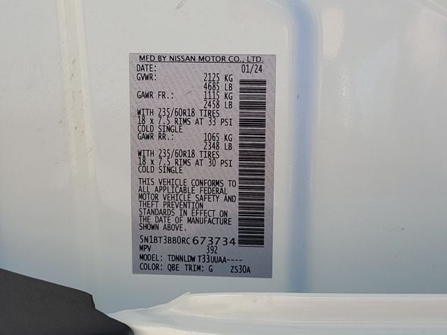 2024 Nissan Rogue SV