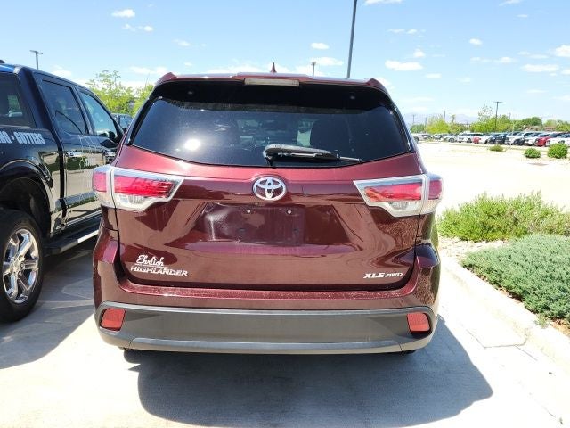 2016 Toyota Highlander XLE V6