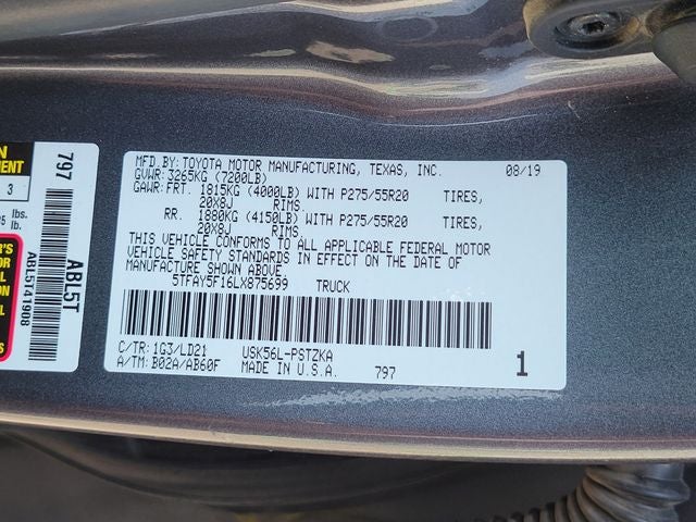 2020 Toyota Tundra 1794