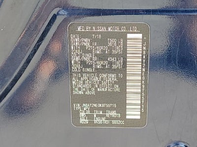 2019 Nissan Armada Platinum