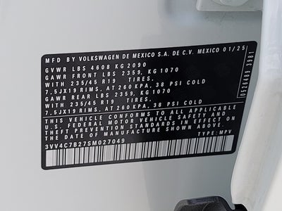 2025 Volkswagen Taos 1.5T SEL