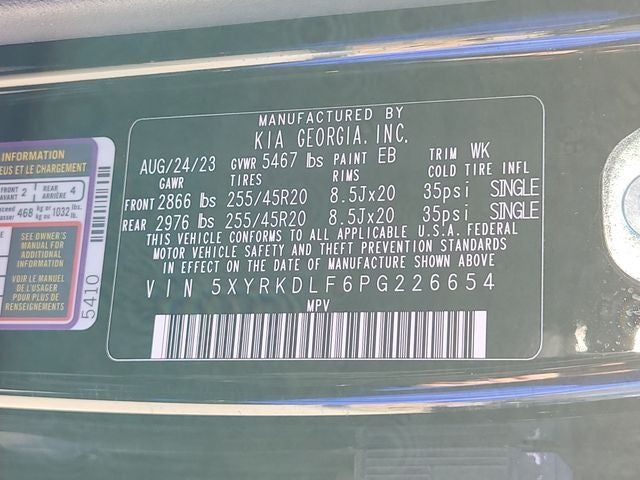 2023 Kia Sorento X-Line SX Prestige