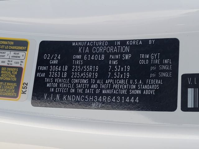 2024 Kia Carnival EX