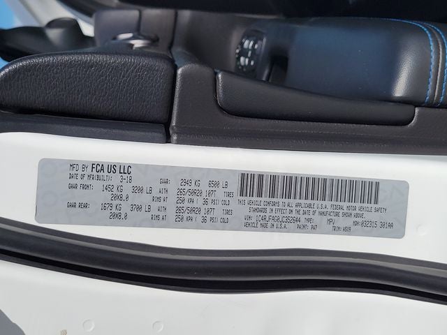 2018 Jeep Grand Cherokee Laredo