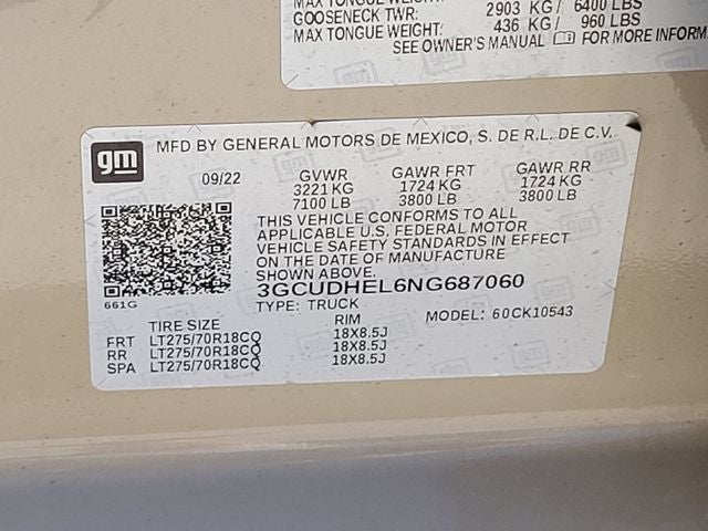 2022 Chevrolet Silverado 1500 ZR2
