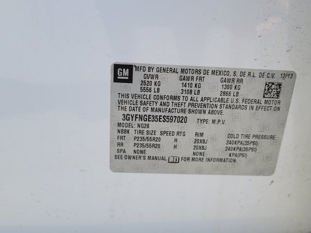 2014 Cadillac SRX Premium