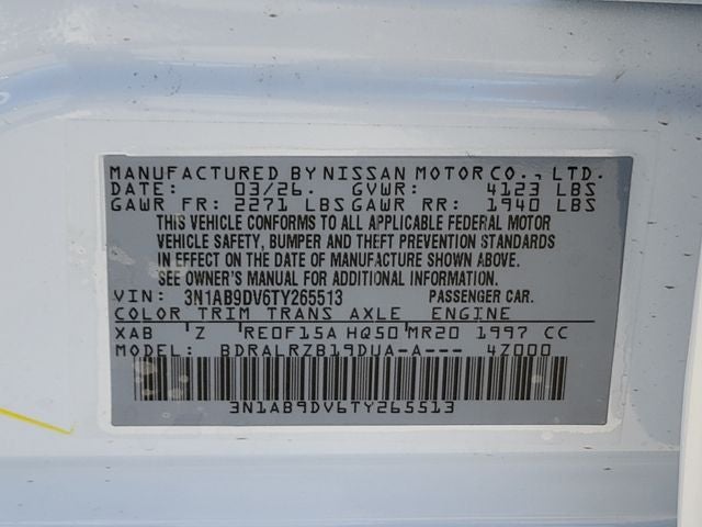 2026 Nissan Sentra SR