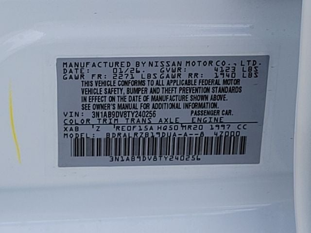 2026 Nissan Sentra SR