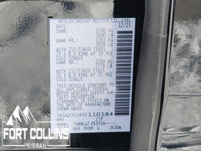 2026 Nissan Murano SL