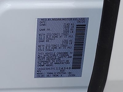 2026 Nissan Murano Platinum