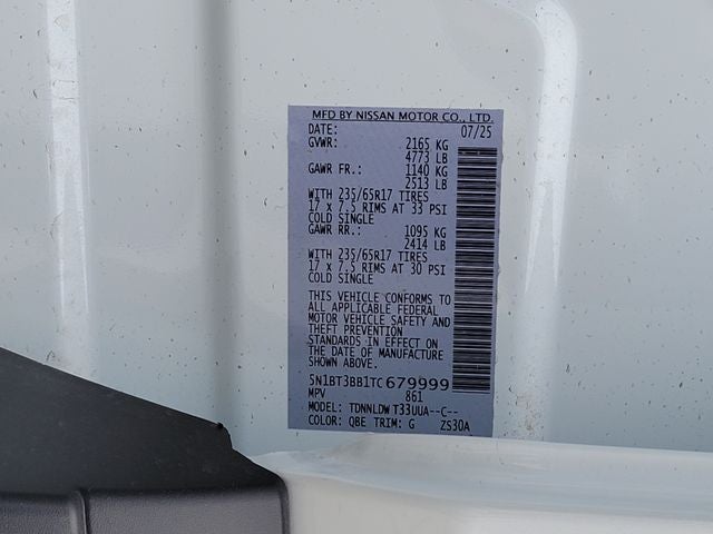 2026 Nissan Rogue Rock Creek