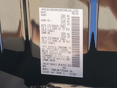 2026 Nissan Rogue SV