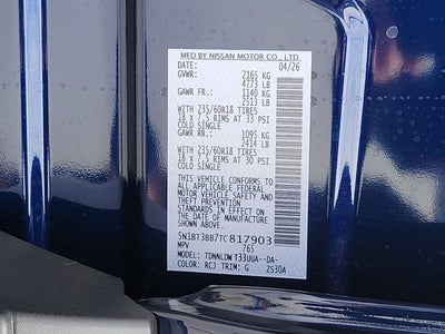 2026 Nissan Rogue SV