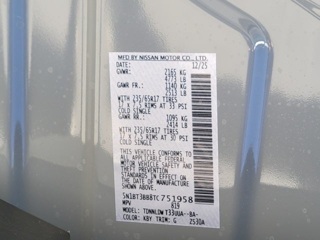 2026 Nissan Rogue Rock Creek