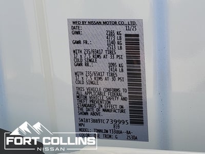 2026 Nissan Rogue Rock Creek