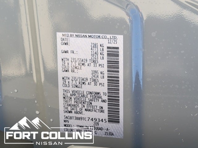 2026 Nissan Rogue Dark Armor