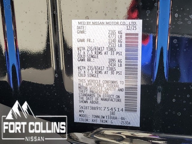 2026 Nissan Rogue Rock Creek