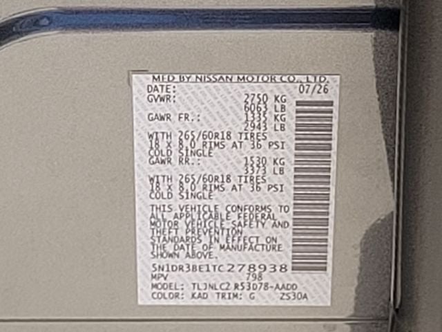 2026 Nissan Pathfinder Rock Creek