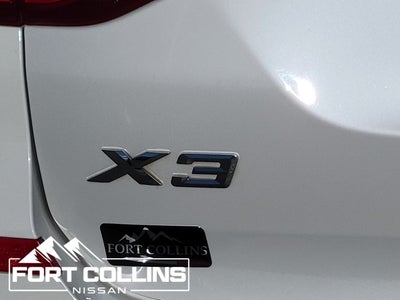 2018 BMW X3 xDrive30i